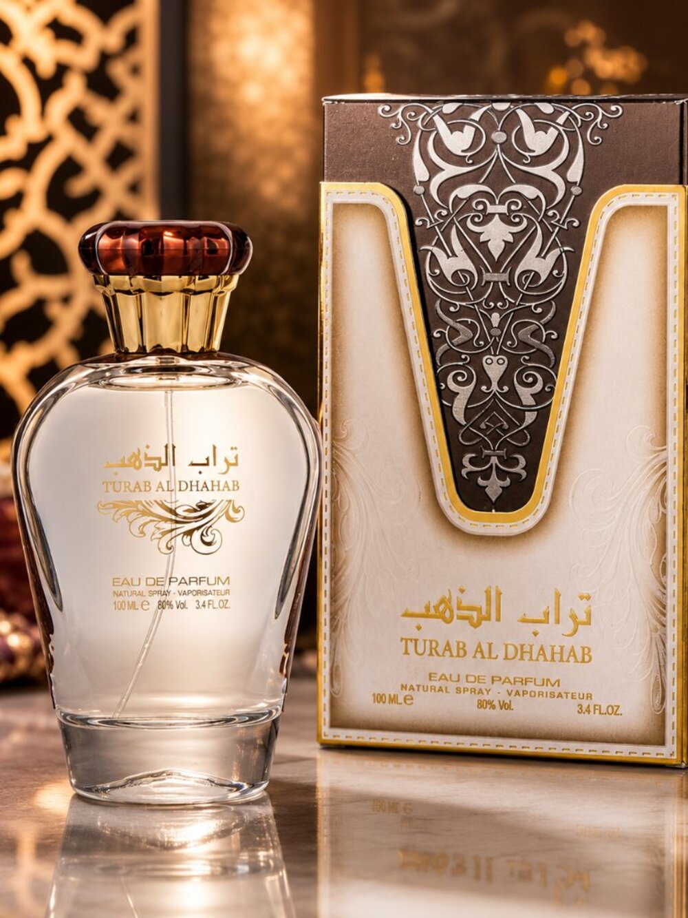 Turab Al Dhahab Eau De Parfum For Woman by Ard Al Zaafaran 100ML 3.4FL,Oz